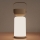 Zuma Line - LED Aptumšojama, lādējama galda lampa LED/3W/1200 mAh 3000/4000/6500K IP44 brūna