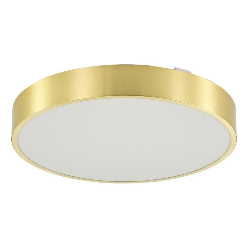 Zuma Line - LED Aptumšojama vannas istabas griestu lampa LED/36W/230V 3000-6000K d. 40 cm IP44 zelta + tālvadības pults