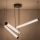 Zuma Line - LED dimmējama lustra uz kabeļa LED/64W/230V 2700-6500K melna + tālvadības pults