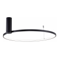 Zuma Line - LED griestu lampa LED/32W/230V 3000/4000/6000K Ø 60 cm melna