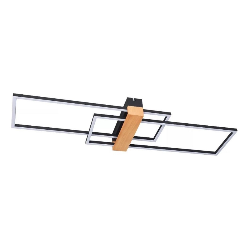Zuma Line - LED Griestu lampa LED/39W/230V 3000K melna/priede