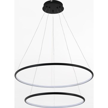 Zuma Line - LED Lustra ar auklu LED/40W/230V melna