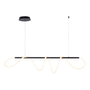 Zuma Line - LED Lustra ar auklu LED/45W/230V 3000/4000/6000K melna