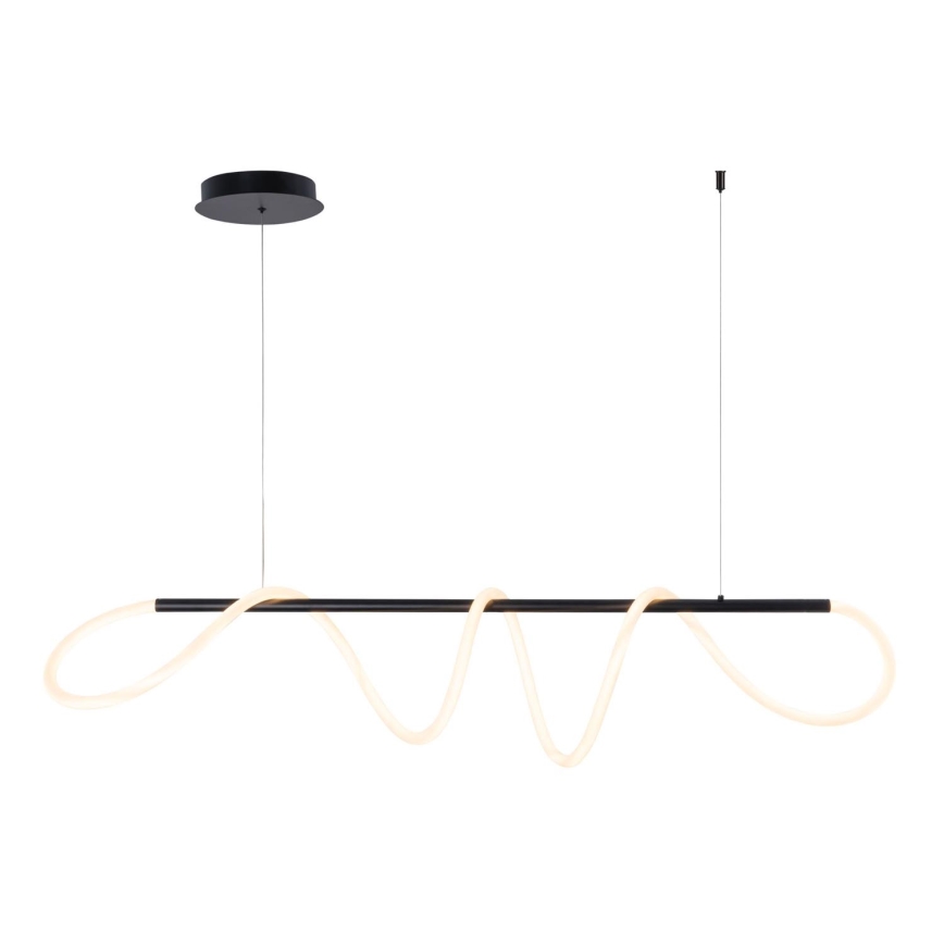 Zuma Line - LED Lustra ar auklu LED/45W/230V 3000/4000/6000K melna