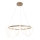 Zuma Line - LED Lustra ar auklu LED/58W/230V 3000/4000/6000K zelta