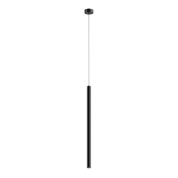 Zuma Line - LED Lustra ar auklu LED/5W/230V melna spīdīgi hromēts