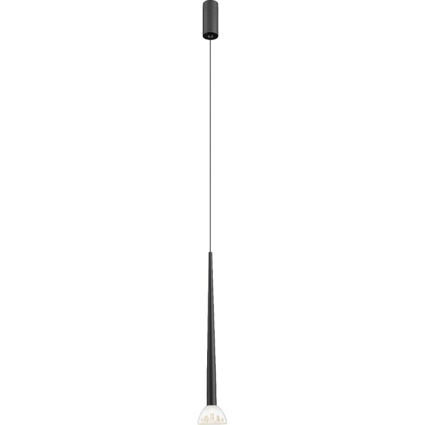 Zuma Line - LED lustra uz kabeļa LED/5W/230V melna