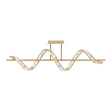 Zuma Line - LED regulējams kristāla lustra uz stieņa LED/24,5W/230V 2700-6000K + tālvadības pults