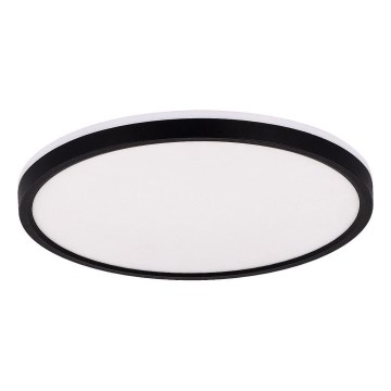 Zuma Line - LED RGBW Aptumšojama griestu lampa LED/32W/230V + LED/8W 3000-6000K melna + tālvadības pults