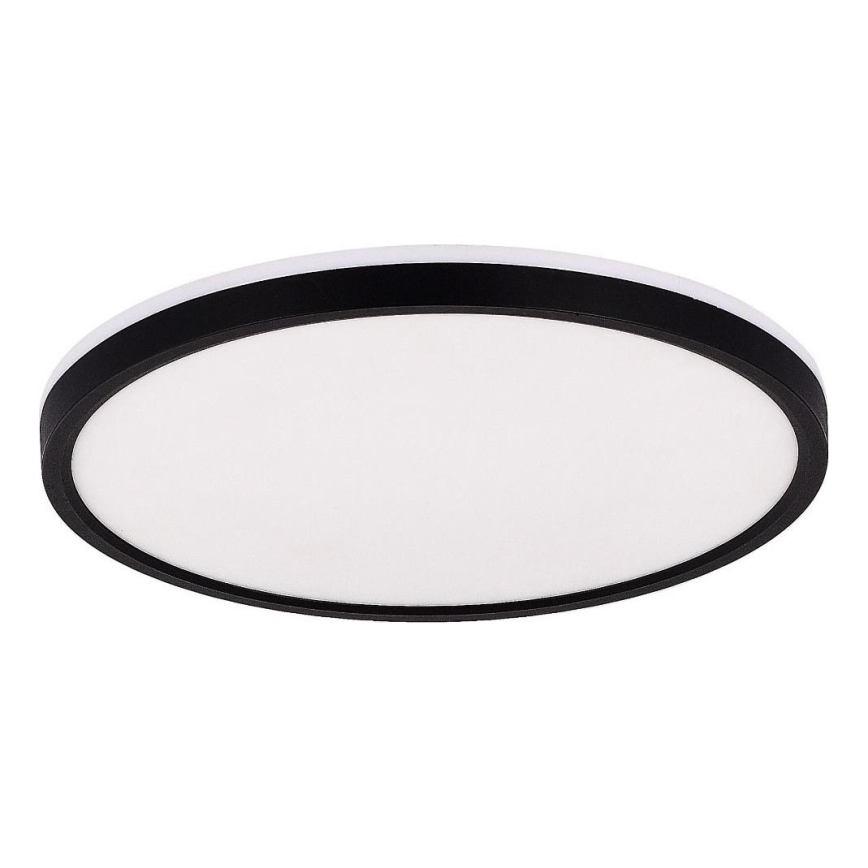 Zuma Line - LED RGBW Aptumšojama griestu lampa LED/32W/230V + LED/8W 3000-6000K melna + tālvadības pults