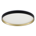 Zuma Line - LED RGBW Aptumšojama griestu lampa LED/32W/230V + LED/8W 3000-6000K melna/zelta + tālvadības pults