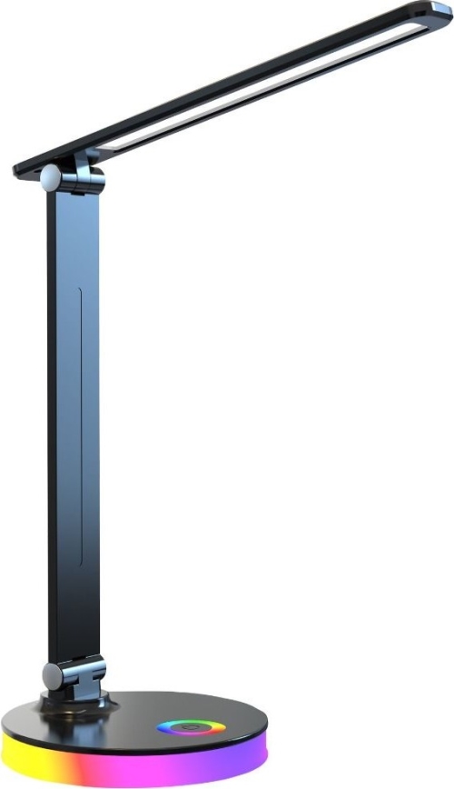 Zuma Line - LED RGBW Regulējama galda lampa LED/5W/230V 3000-6000K melna