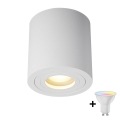 Zuma Line - LED RGBW vannas istabas spotgaismeklis ar regulējamu spilgtumu 1xGU10/6W/230V IP44 balts + tālvadība