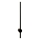 Zuma Line - LED Sienas lampa LED/8W/230V 60 cm melna