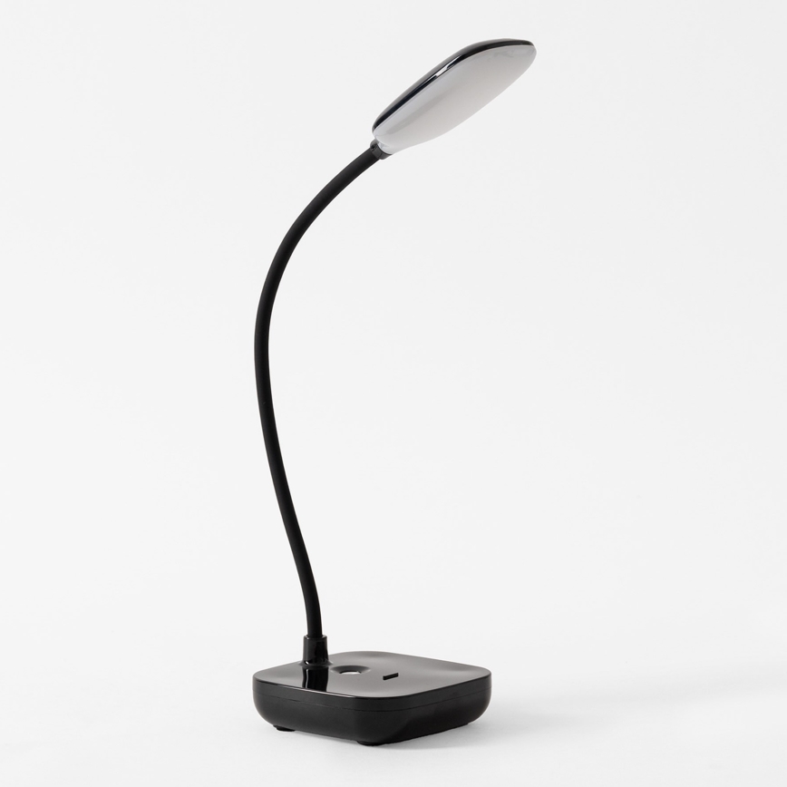 Zuma Line - LED Uzlādējama galda lampa LED/7W/1200 mAh 3000/4500/6000K melna