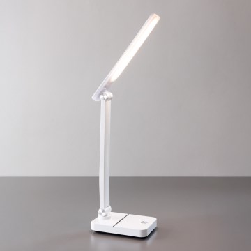 Zuma Line - LED Uzlādējama galda lampa LED/8W/1200 mAh 3000/4500/6000K balta