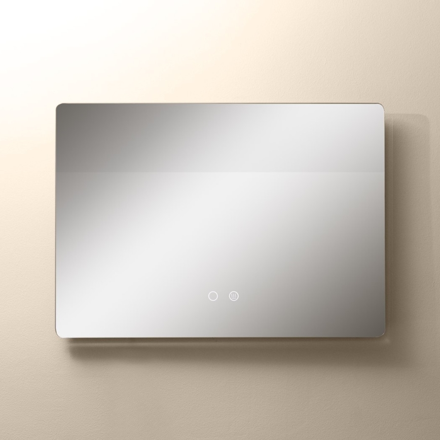 Zuma Line - LED Vannas istabas apsildāms sienas spogulis ar fona apgaismojumu LED/24W/230V 3000/4000/6000K 70x50 cm IP44