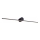 Zuma Line - LED Vannas istabas spoguļa apgaismojums LED/8W/230V 60 cm IP44 melna