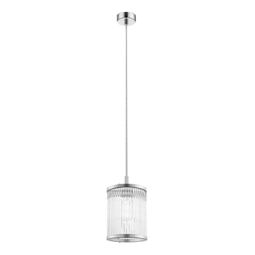 Zuma Line - Lustra ar auklu 1xE14/40W/230V spīdīgi hromēts