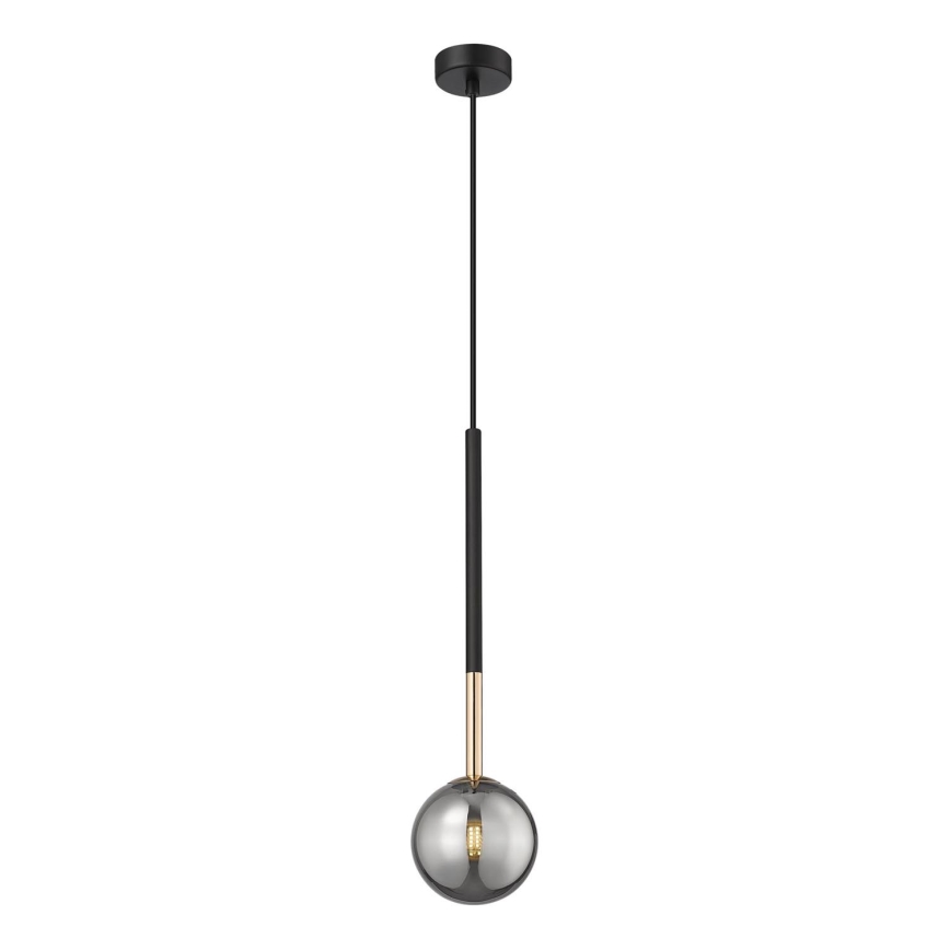 Zuma Line - Lustra ar auklu 1xG9/4W/230V melna