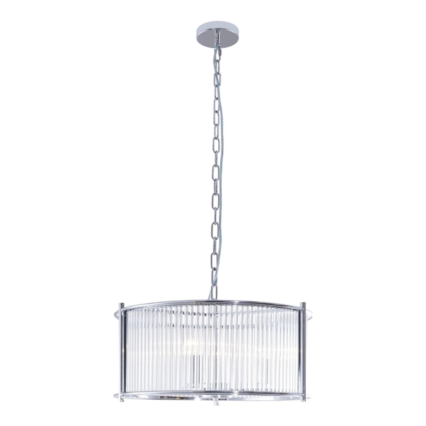 Zuma Line - Lustra ar ķēdi 3xE27/40W/230V spīdīgi hromēts