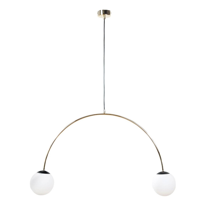 Zuma Line - Lustra uz troses 2xE14/10W/230V zelta