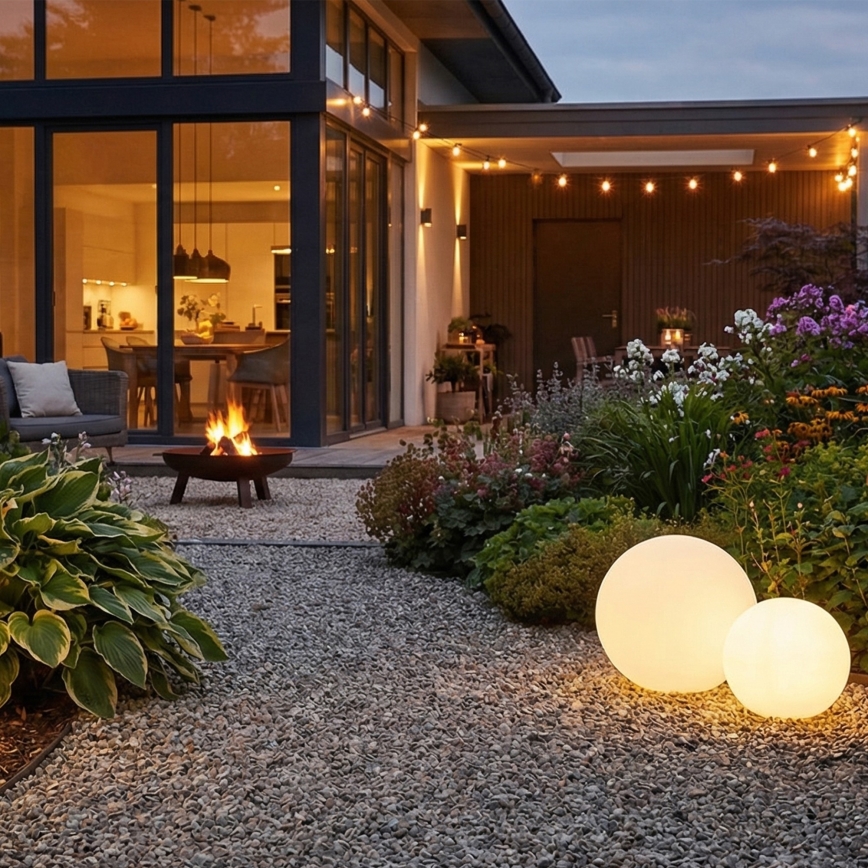 Zuma Line - Āra lampa 1xE27/15W/230V Ø 30 cm IP44