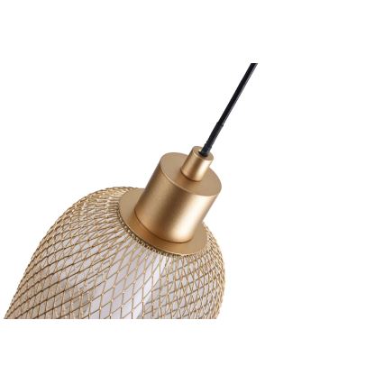 Zuma Line - LED dimējama pakaramā lustra uz troses LED/27W/230V 3000-5700K zelta + ar tālvadības pulti