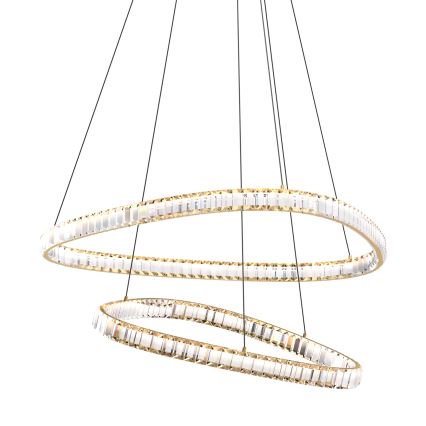 Zuma Line - LED Aptumšojama kristāla lustra ar auklu LED/36W/230V 2700-6000K + tālvadības pults