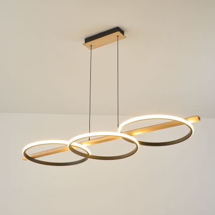 Zuma Line - LED Aptumšojama lustra ar auklu LED/35W/230V