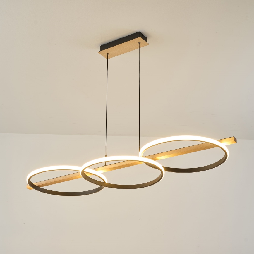 Zuma Line - LED Aptumšojama lustra ar auklu LED/35W/230V