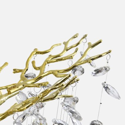 Zuma Line - lustra uz troses, 14xG9/3,5W/230V, 115x40 cm, zelta krāsā