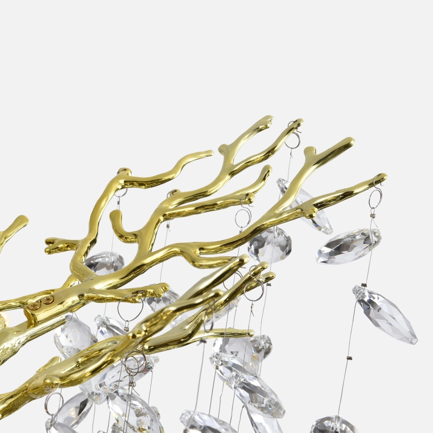 Zuma Line - lustra uz troses, 14xG9/3,5W/230V, 115x40 cm, zelta krāsā