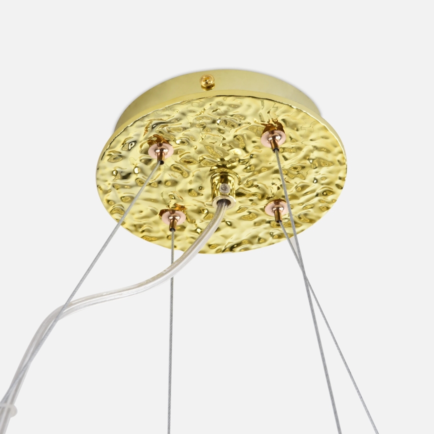 Zuma Line - lustra uz troses, 14xG9/3,5W/230V, 115x40 cm, zelta krāsā