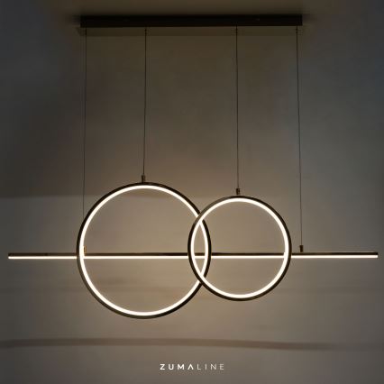 Zuma Line - LED Aptumšojama lustra ar auklu LED/34W/230V zelta