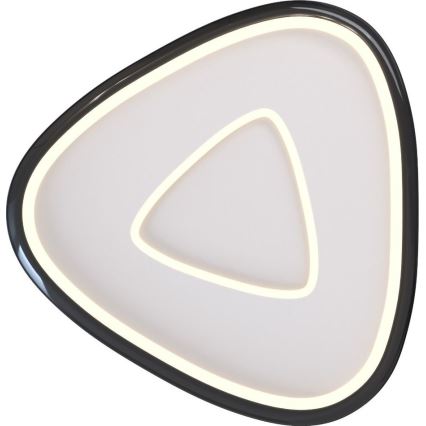 Zuma Line - LED Aptumšojama griestu lampa LED/27W/230V 3000K melna spīdīgi hromēts