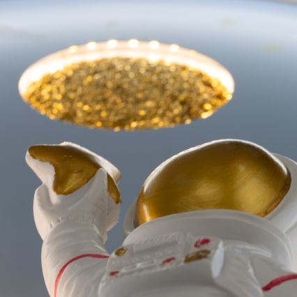 Zuma Line - LED Aptumšojama bērnu griestu lampa LED/42W/230V 3000/5700K astronauts