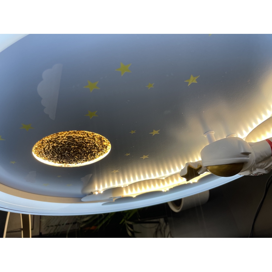 Zuma Line - LED Aptumšojama bērnu griestu lampa LED/42W/230V 3000/5700K astronauts