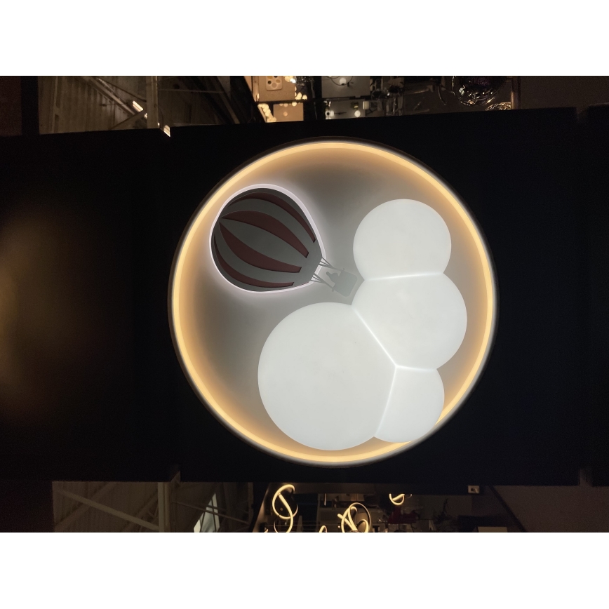 Zuma Line - LED Aptumšojama bērnu griestu lampa LED/42W/230V 3000/5700K rozā
