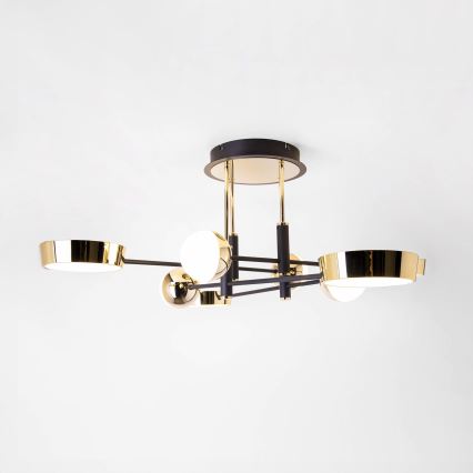 Zuma Line - LED dimmējamā virsmas griestu lampa LED/60W/230V zelta/melna