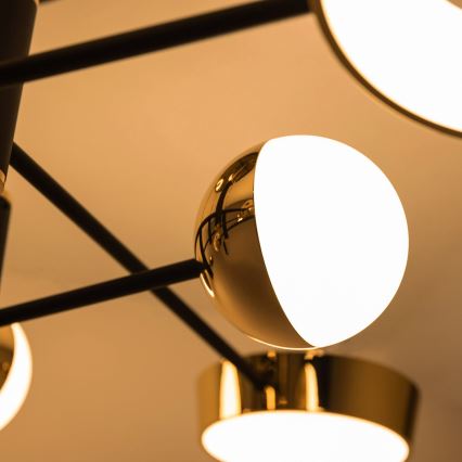 Zuma Line - LED dimmējamā virsmas griestu lampa LED/60W/230V zelta/melna