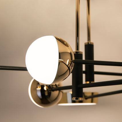 Zuma Line - LED dimmējamā virsmas griestu lampa LED/60W/230V zelta/melna