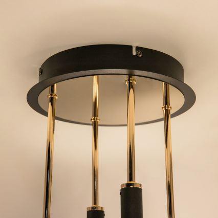 Zuma Line - LED dimmējamā virsmas griestu lampa LED/60W/230V zelta/melna