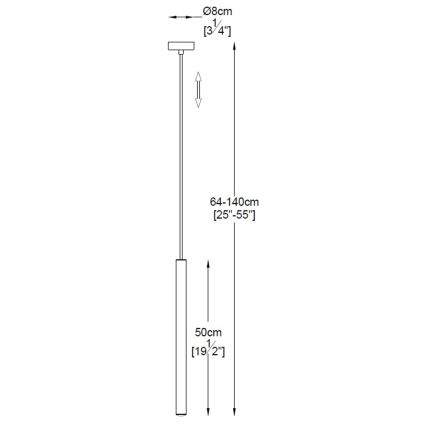 Zuma Line - LED Lustra uz auklas LED/5W/230V