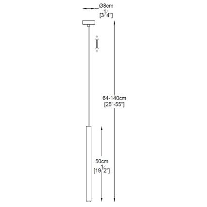 Zuma Line - LED Lustra uz auklas LED/5W/230V