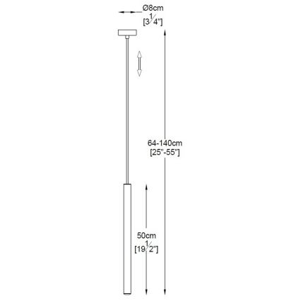 Zuma Line - LED Lustra uz auklas LED/5W/230V