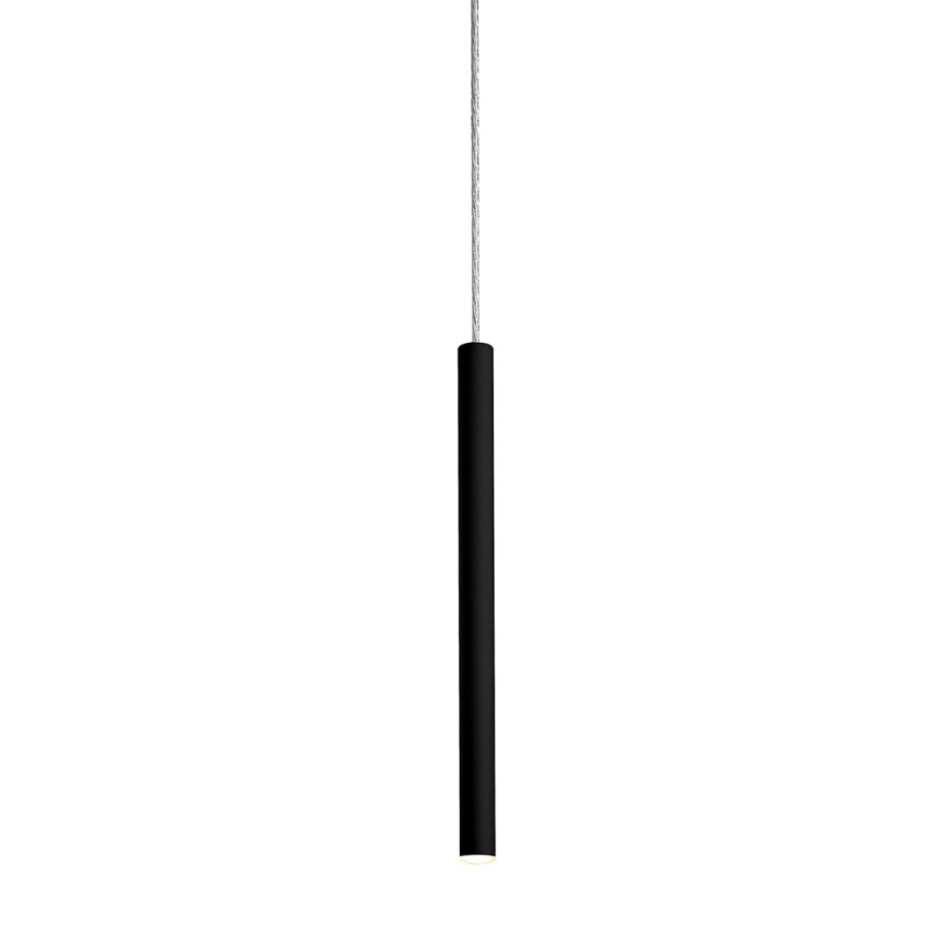 Zuma Line - LED Lustra ar auklu LED/5W/230V melna