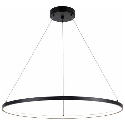 Zuma Line - LED Lustra ar auklu LED/32W/230V 3000/4000/6000K d. 60 cm melna