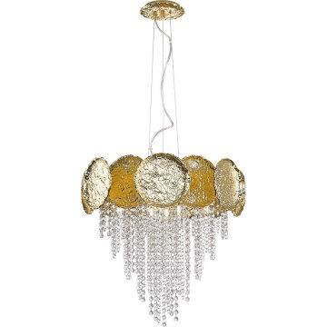 Zuma Line - Piekaramā lampa uz troses 7xG9/28W/230V zelta