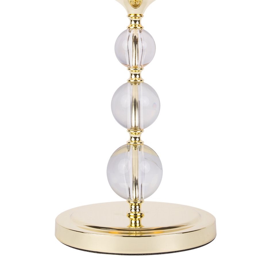 Zuma Line - Galda lampa 1xE27/60W/230V balta